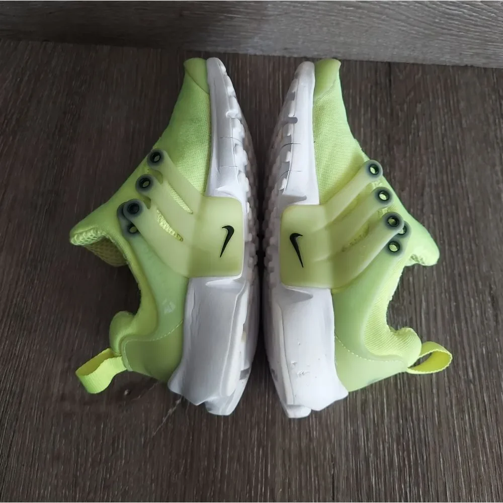 Nike Presto Toddler Volt Yellow Athletic Running Shoes DO1380-700 Size 12C